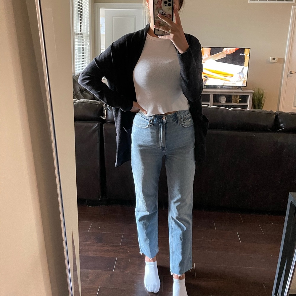 Straight leg A&F jeans